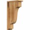 Ekena Millwork Newport Rough Sawn Corbel w/Backplate, Western Red Cedar, 6"W x 14"D x 26"H COR06X14X26NEW01RWR - alternate 1